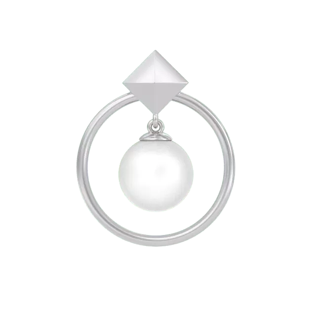 Подвеска 1049643-01250-2S серебро