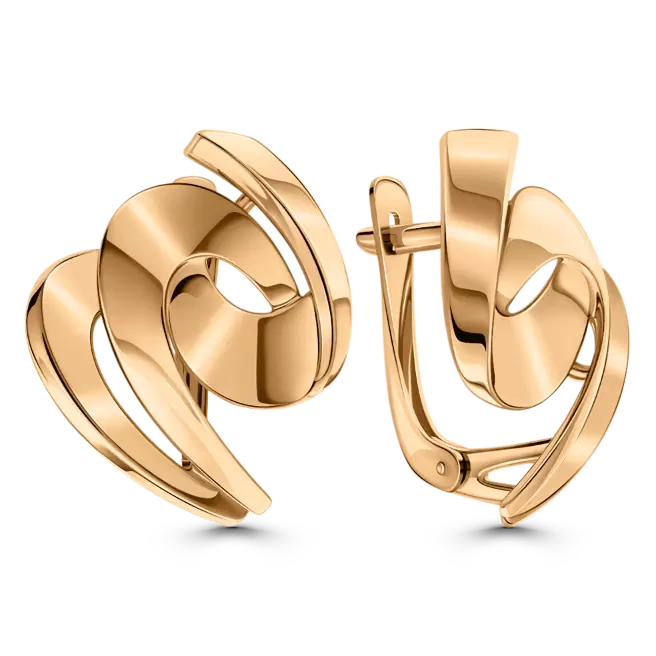 Серьги 108-209894 золото