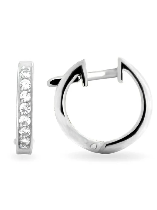 Серьги конго СДР310Ж серебро
