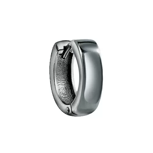 Серьги серьга одиночная с23185ч серебро