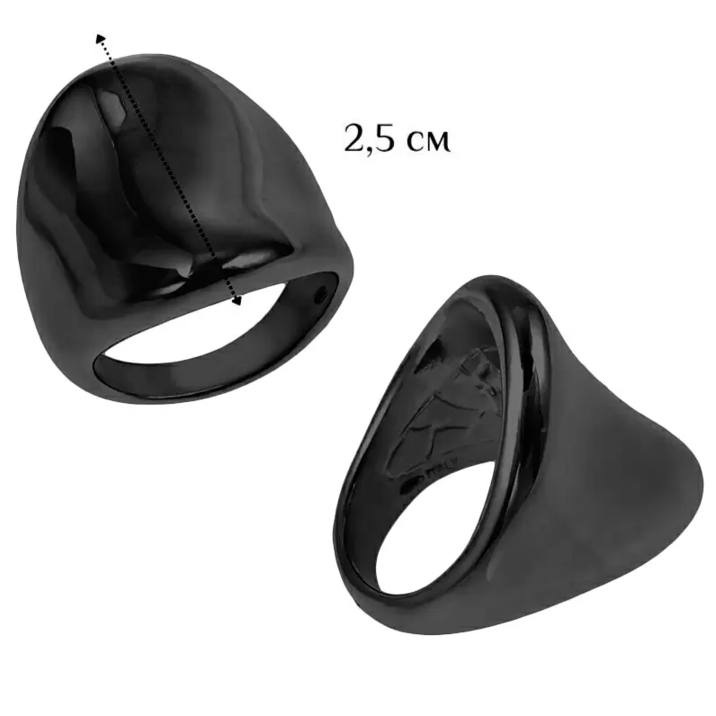 Кольцо GAN495B серебро
