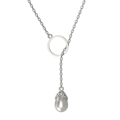 Колье 1034116-01250-60 серебро