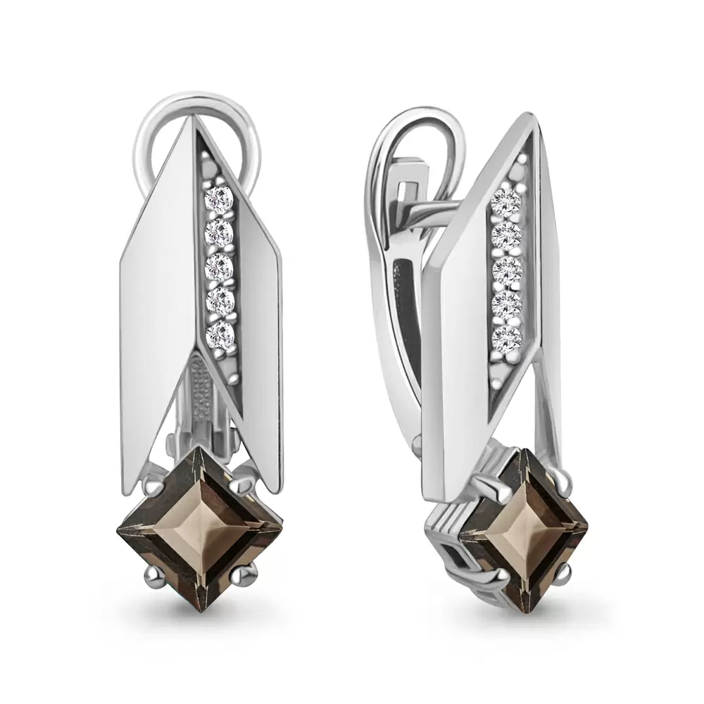 Серьги 45009701А.5 серебро