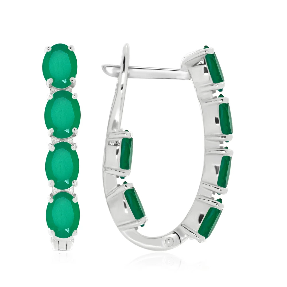 Серьги конго 2340391182-60 серебро