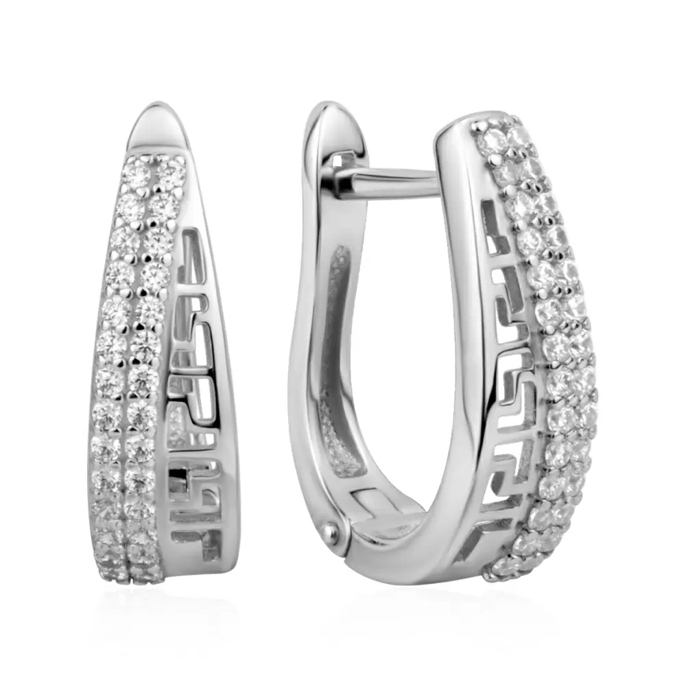 Серьги 2340205350л серебро версаче