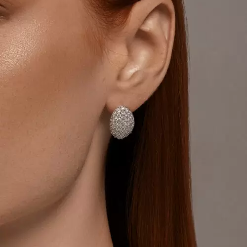 Серьги 94026675 серебро_1