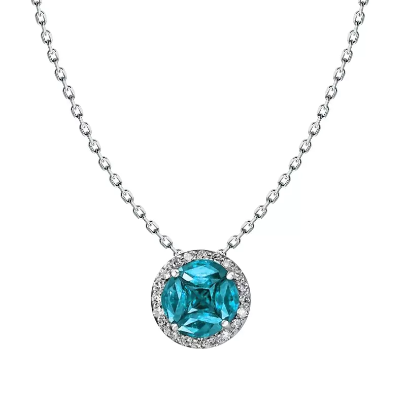 Колье 63408 серебро