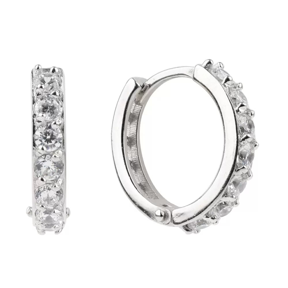 Серьги конго с105083р серебро