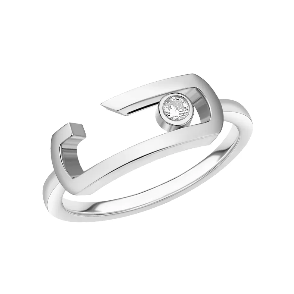 Кольцо A2431R серебро Мессика