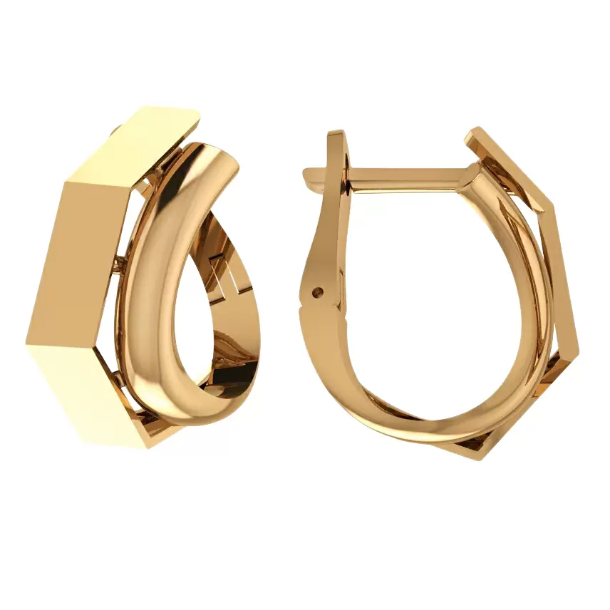 Серьги 98-209402 золото