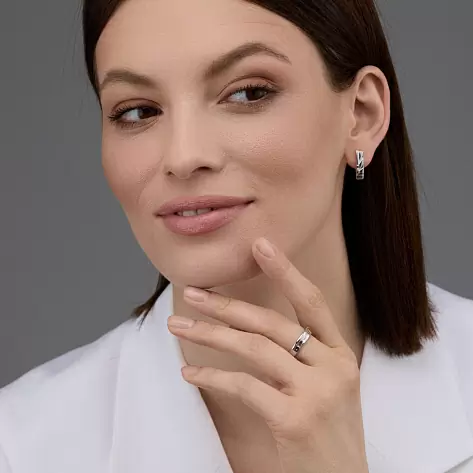 Серьги 02-4404.000Б-00 серебро_2