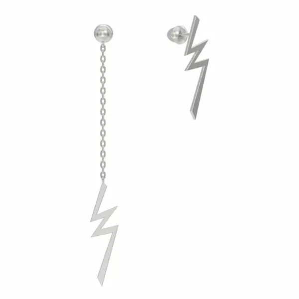 Серьги подвесные 1044332-00000 серебро