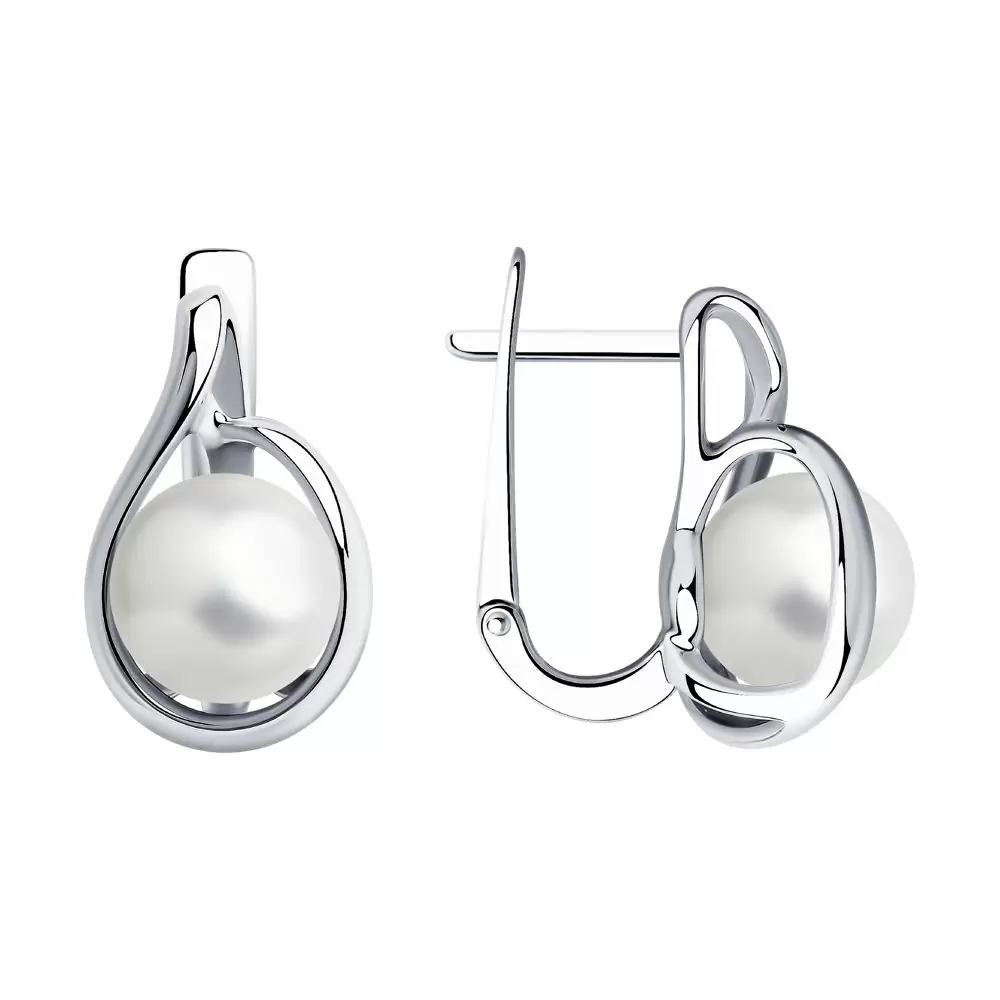 Серьги 94024759 серебро_0