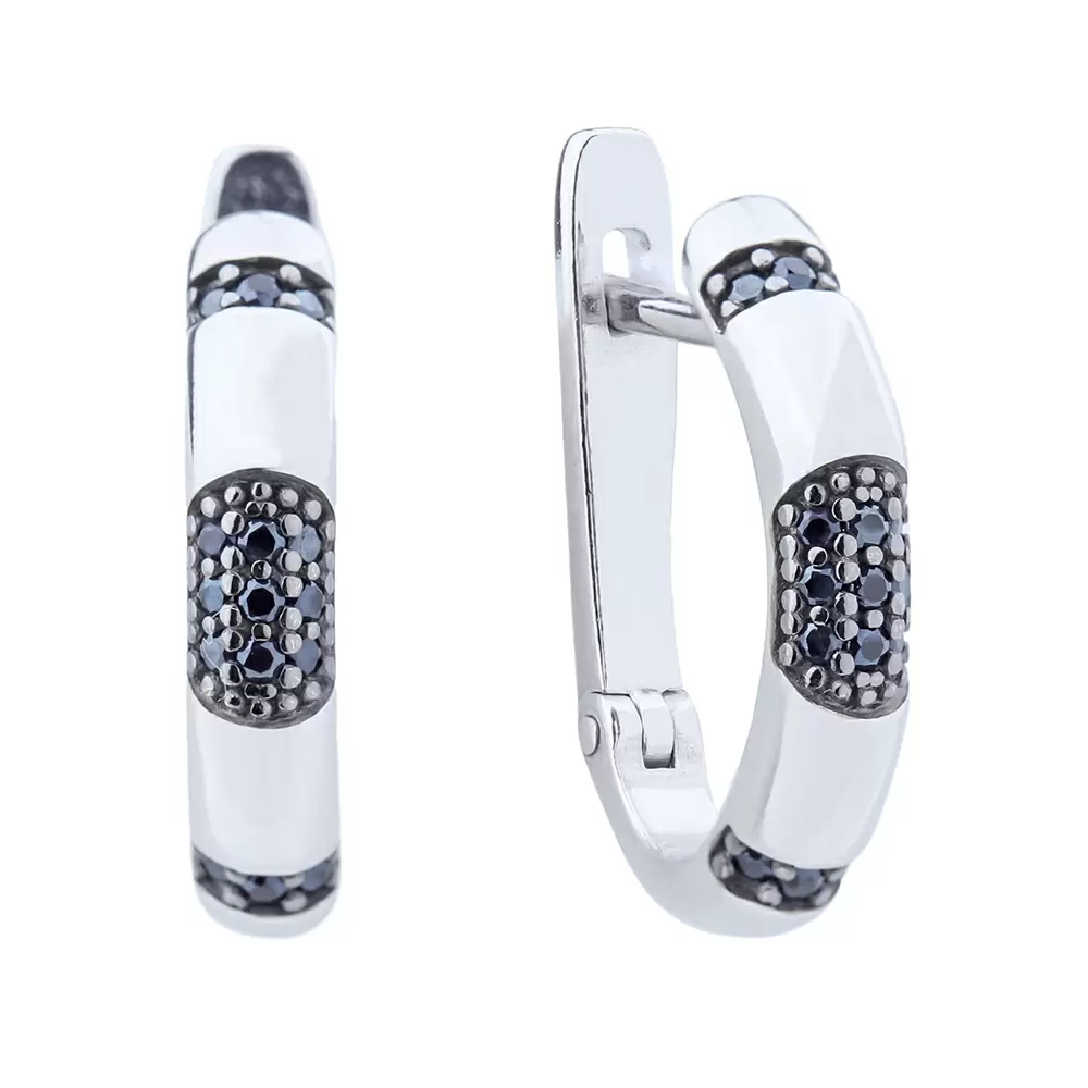 Серьги 1056532-81110-S серебро