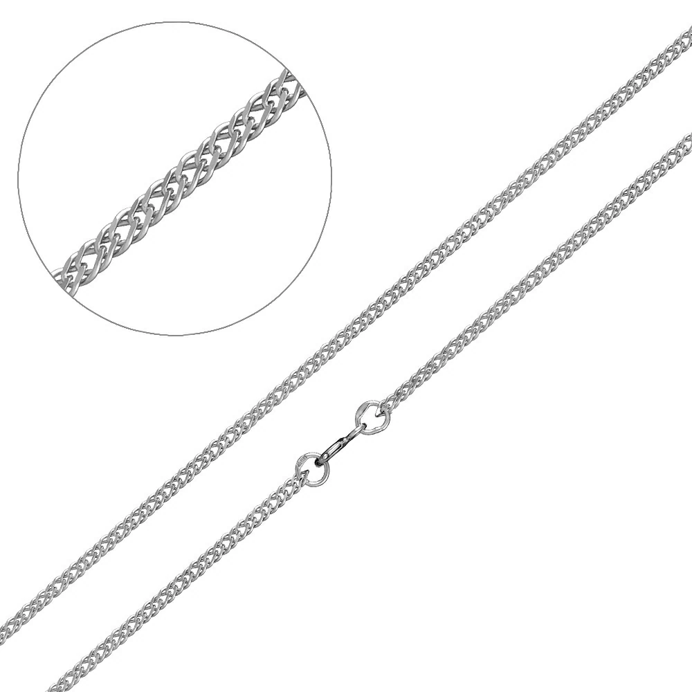 Цепь РДр-38-50 d.0.40 серебро