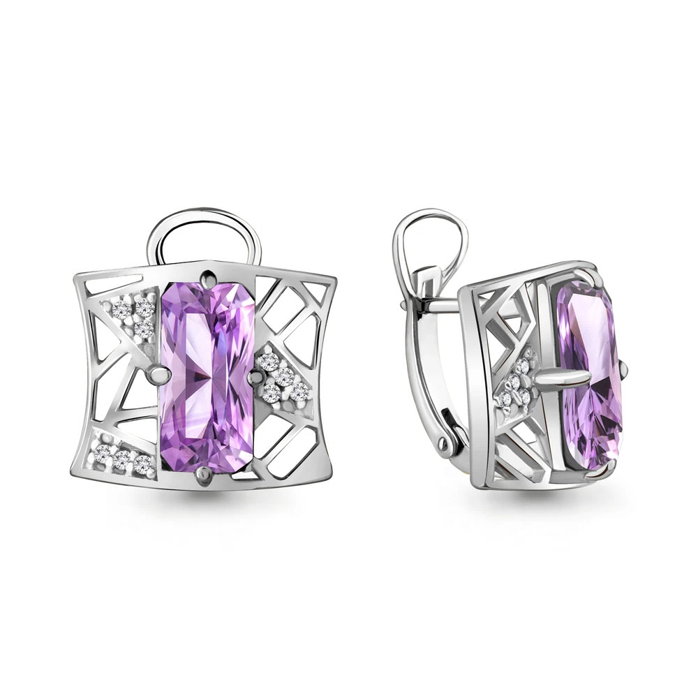 Серьги 4479404А.5 серебро_0