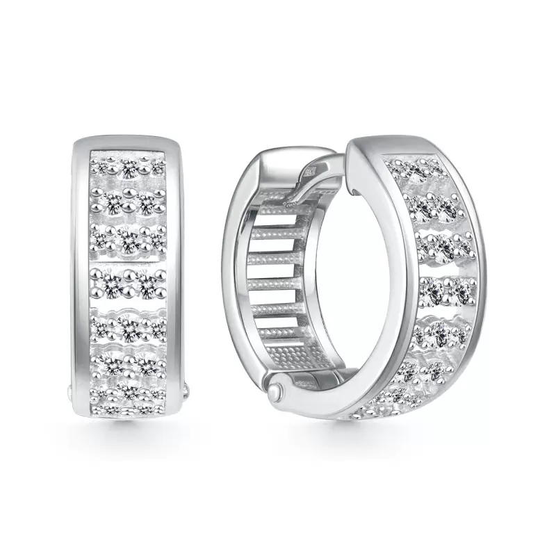 Серьги 207687-301-0019 серебро