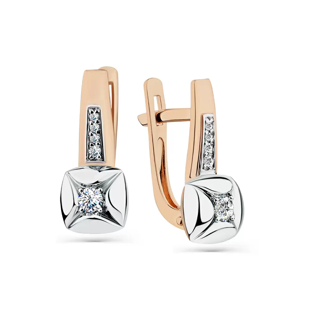 Серьги 2-408460-00-00 золото