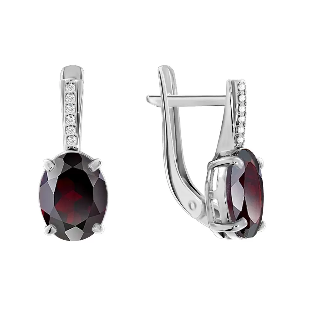 Серьги 2340200219л-31 серебро