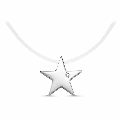Подвеска на леске другое с070279 серебро Звезда