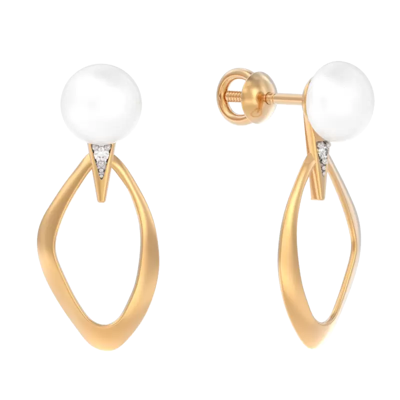 Серьги 1053172-11150 золото