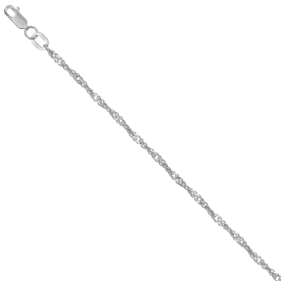 Цепь НЦ22-028Ю-3 d0.40* серебро Полновесная