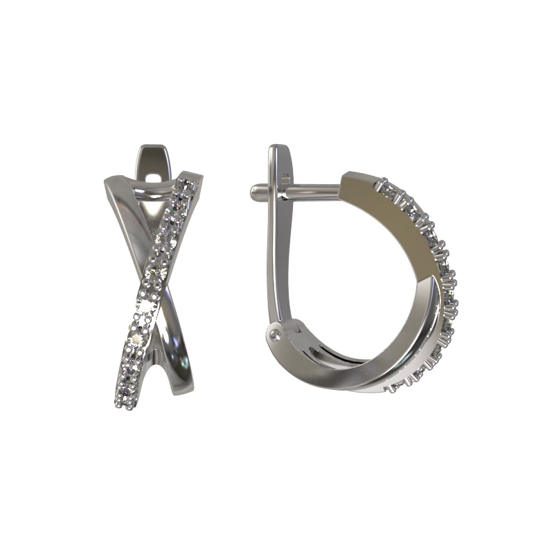 Серьги 1024702-01110 серебро