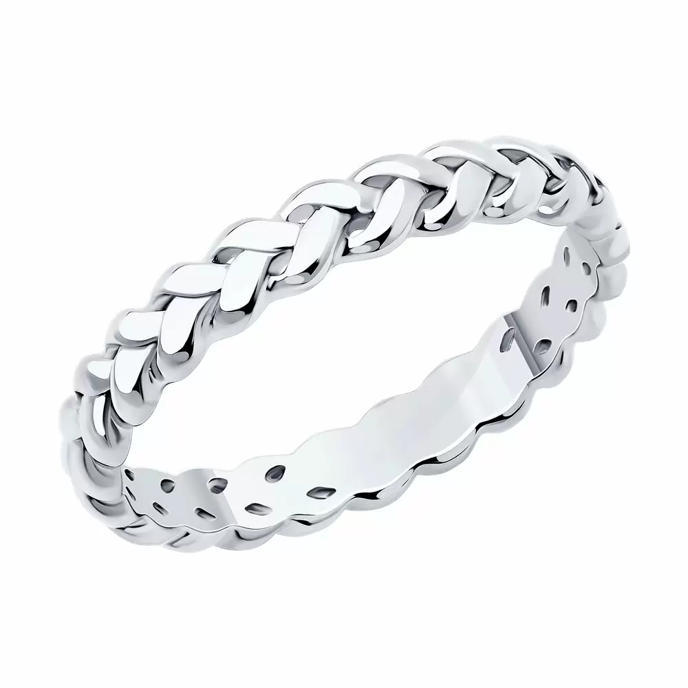 Кольцо 94014087 серебро_0