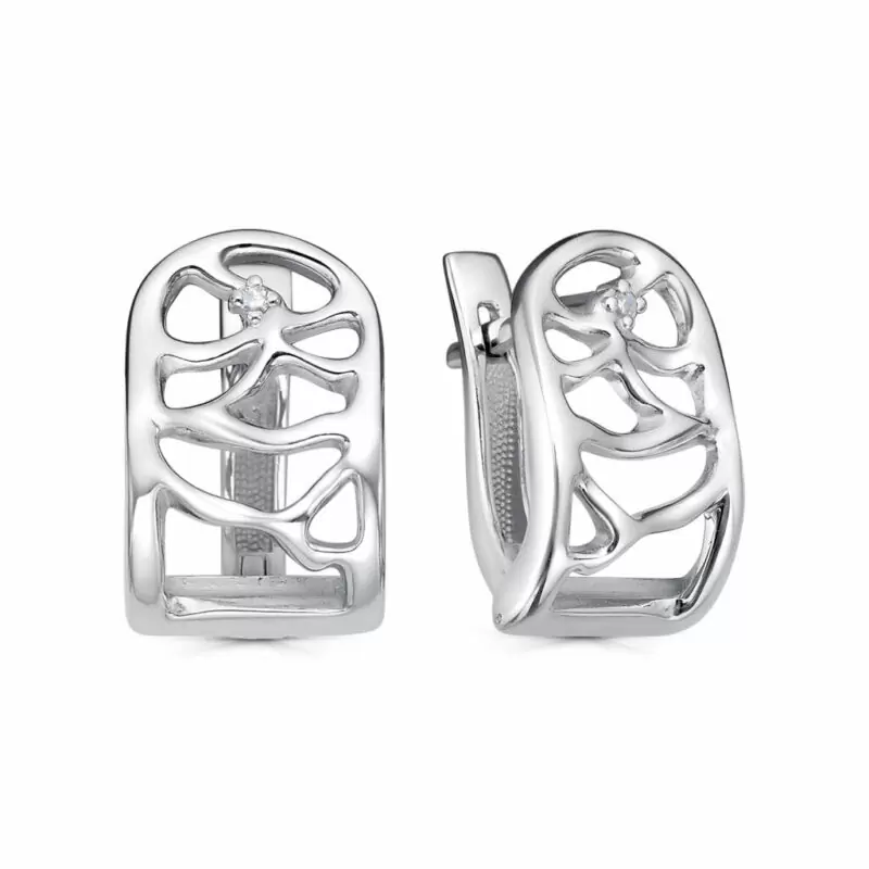Серьги 12-903-1000 серебро