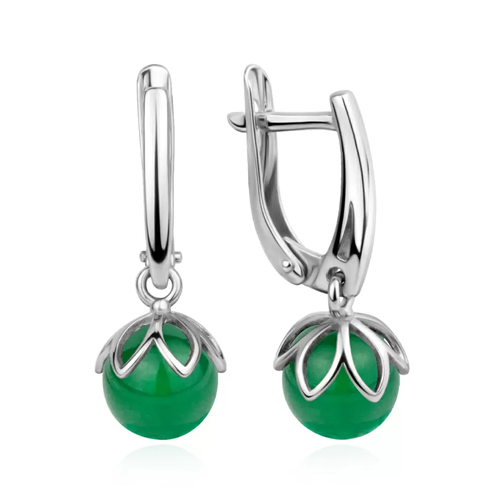 Серьги подвесные 2340396619-60 серебро