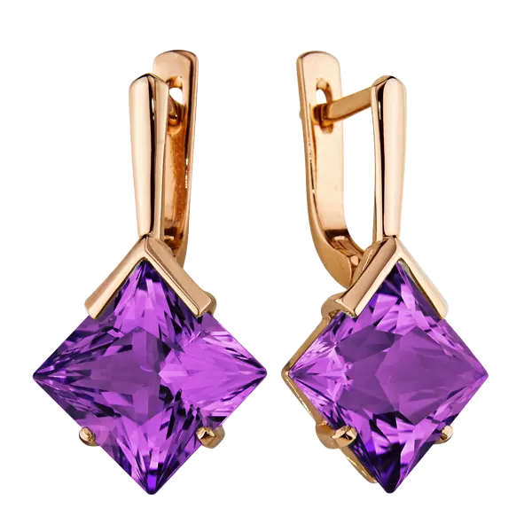 Серьги 3251ам золото