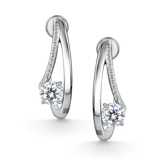 Серьги 02-4514.00КЦ-00 серебро