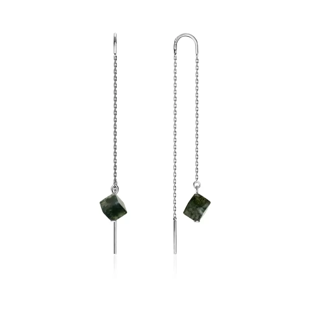 Серьги продевки 2340390705-9-60 серебро