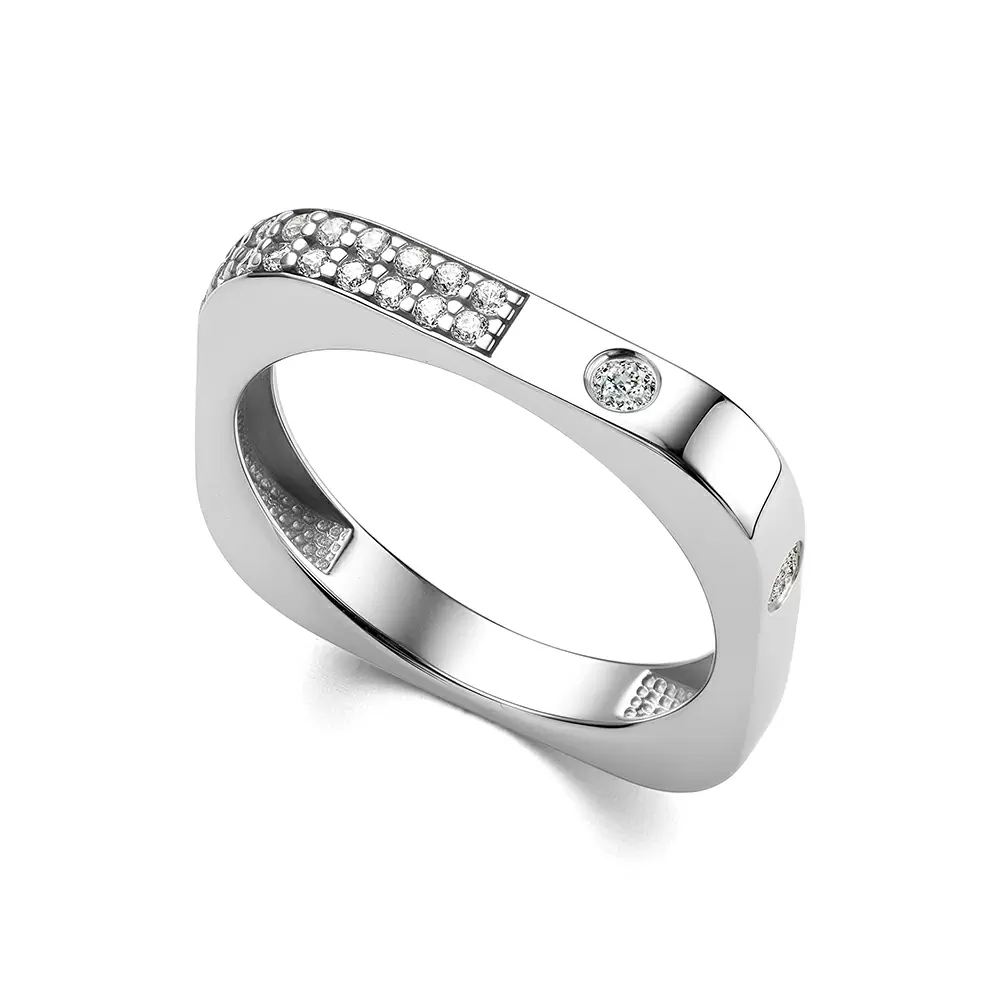 Кольцо 01-4048.00КЦ-00 серебро