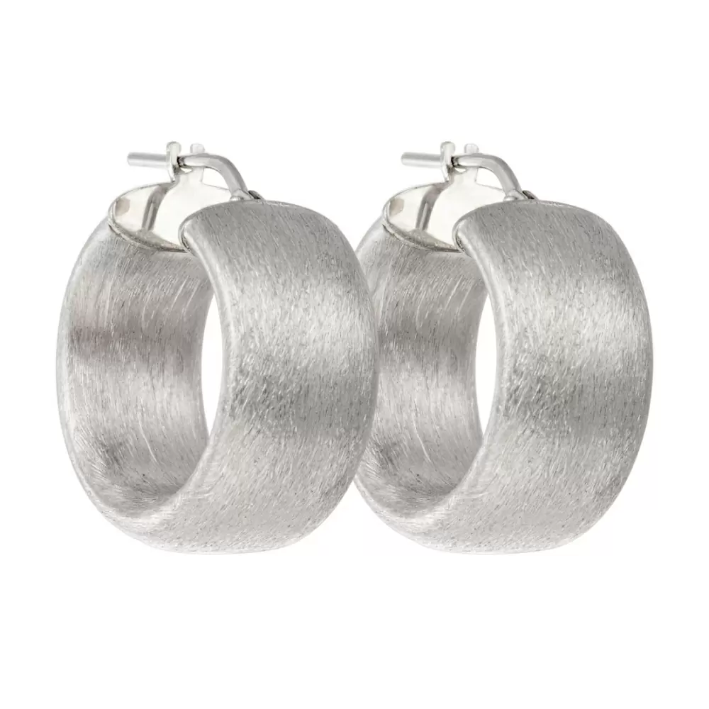 Серьги конго ISt504Ew-1115 серебро