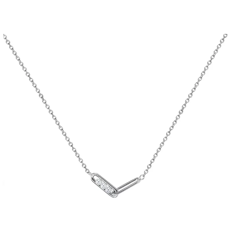Колье MAN121 серебро