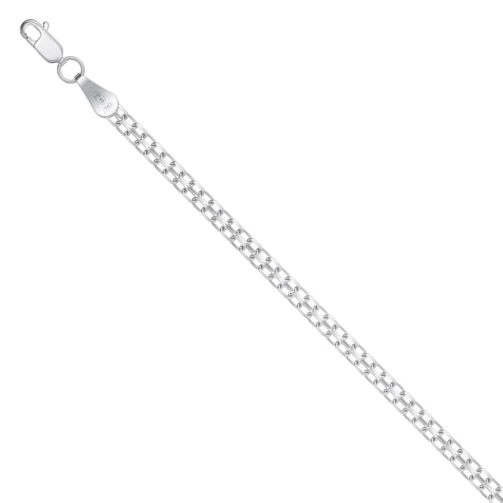 Цепь НЦ22-040Ю-3 d0.50 серебро Полновесная