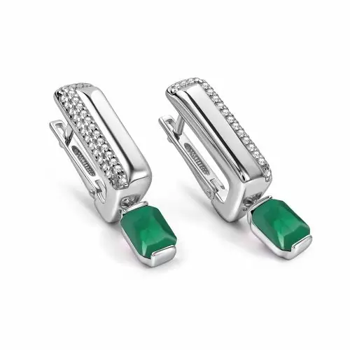 Серьги подвесные 02-5459.00АГ-00 серебро_1