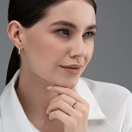 Серьги 26015-200 золото