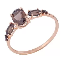 Кольцо К-0284 раух золото_0