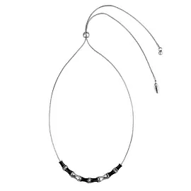 Колье галстук BS050400RB-00N ювелирный сплав бамбук_1