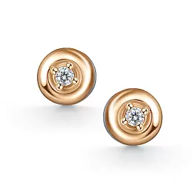 Серьги пусеты 02-1581.000Б-00 серебро_1