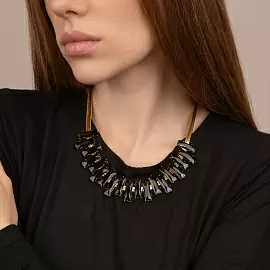 Колье 185000124840 ювелирный сплав_1