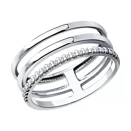 Кольцо 94013701 серебро_0