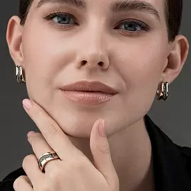 Серьги 26133-164 золото_3