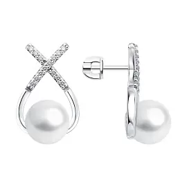 Серьги 94-122-02360-1 серебро_0