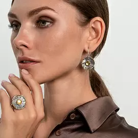 Серьги подвесные ER021266CIT-CRD-L серебро_1