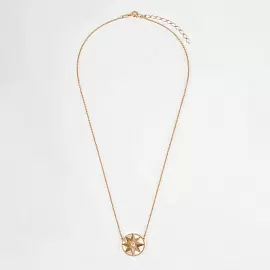 Колье 5002153-2 золото Диор_1
