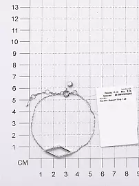 Браслет 05-2983.00КЦ-00 серебро Ромб_1