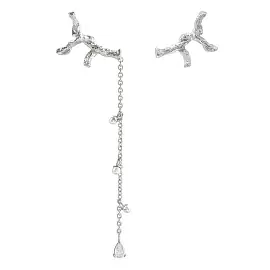 Серьги E1238-W серебро_1